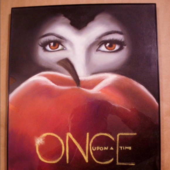 Framed OUAT Original Pastel Wall Art - Picture 2 of 3